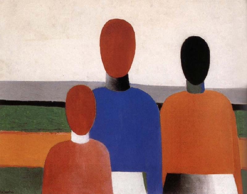 Kasimir Malevich Three Women China oil painting art